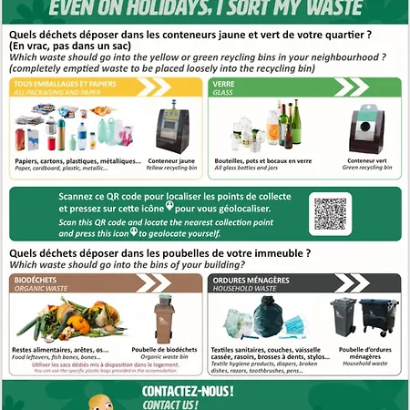 아파트 Orchidees Proche Centre